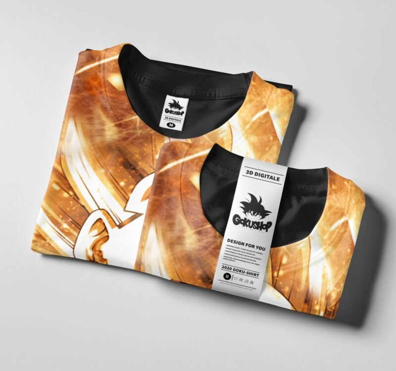 T-Shirt Dragon Ball Super Vegeta Rage Saiyan – Image 2
