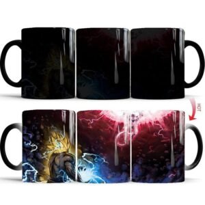 Mug Thermosensible DBZ Goku SSJ1 vs Freezer