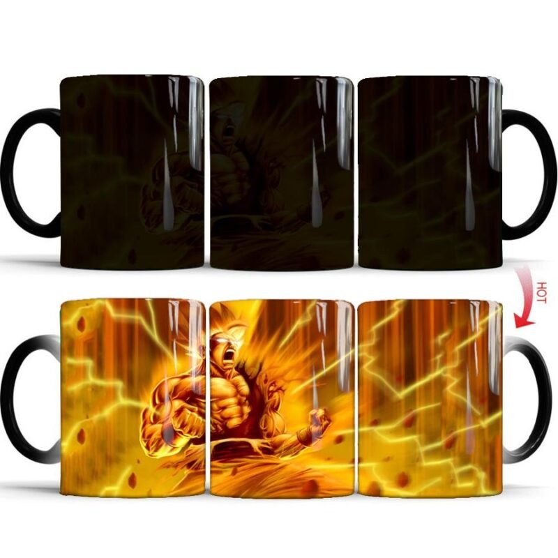 Mug Thermosensible DBZ Goku Super Saiyan